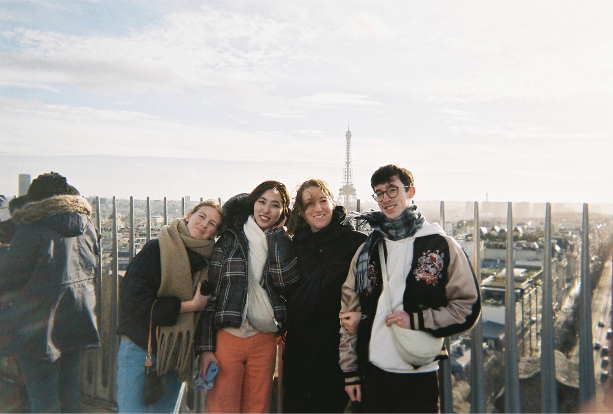 パリにて、アイスランド留学時の友人たちと再会。